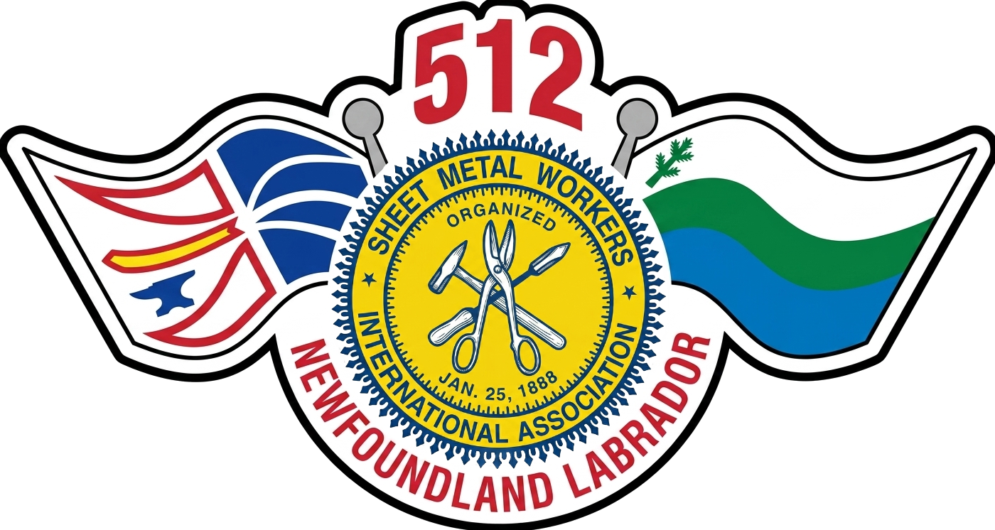 Sheet Metal Workers' Local 512 crest, Newfoundland & Labrador